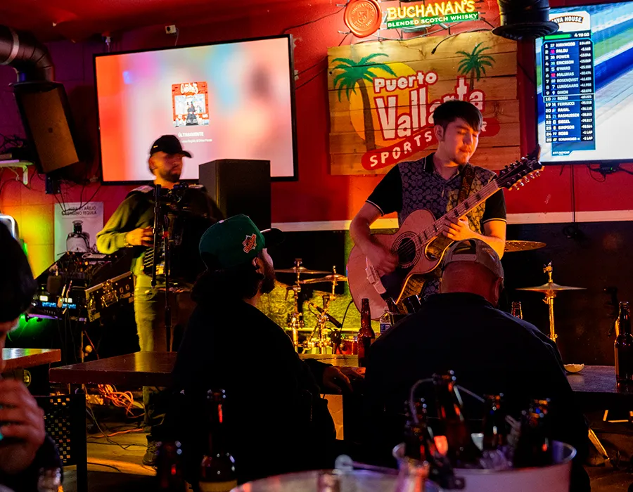 Puerto Vallarta Sports Bar Denver CO food and games